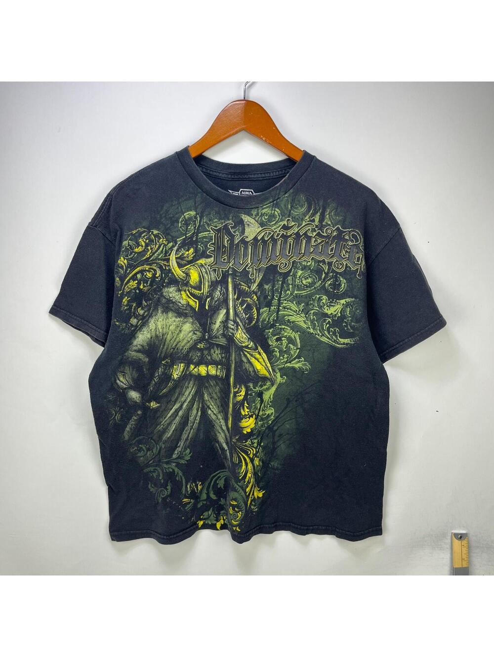 Vintage MMA Elite Dominate Viking Graphic T Shirt XL